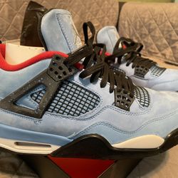 Cactus Jack Jordan 4, Size 9.5