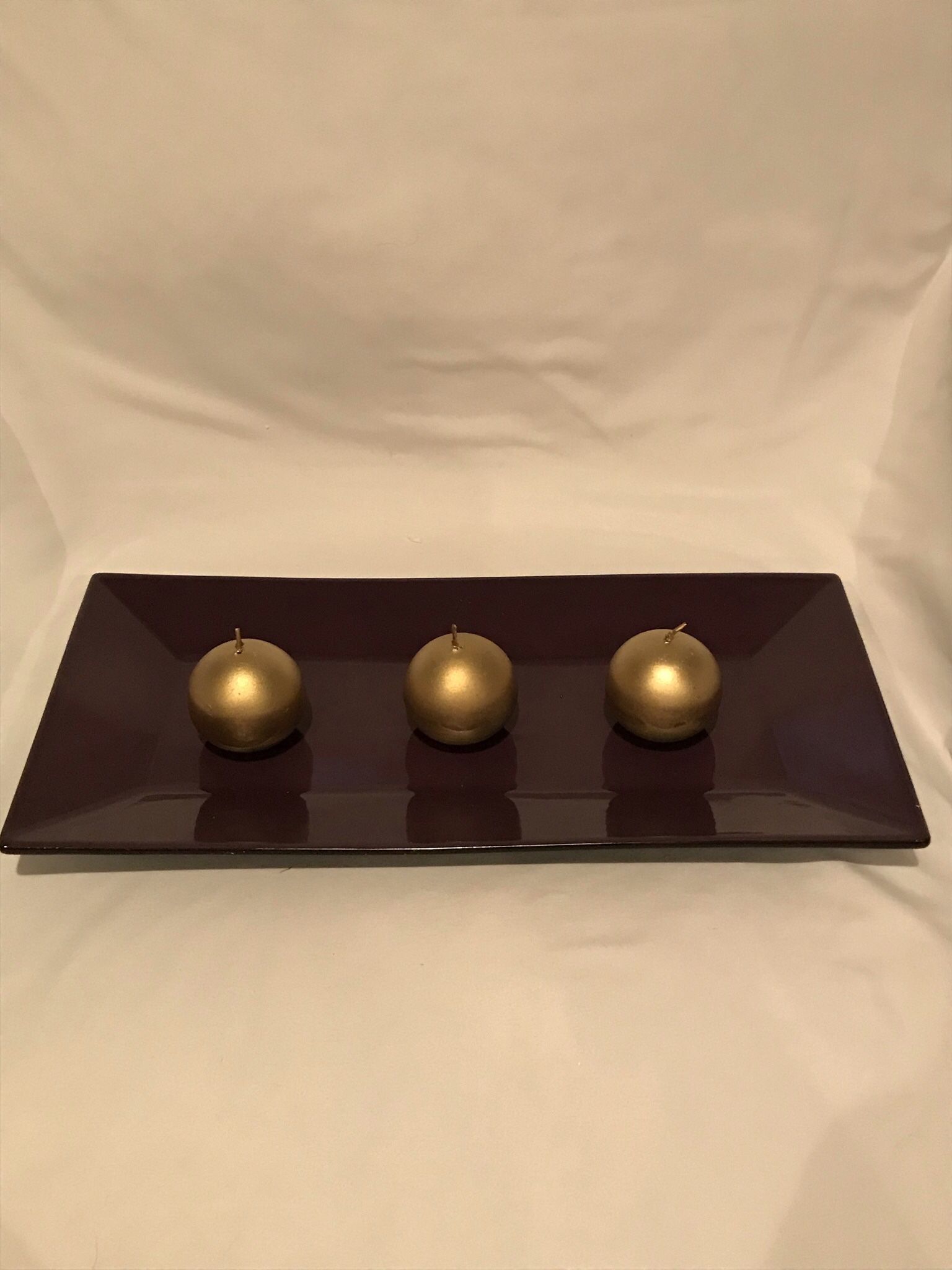 Zen Candle Holder or Serving Platter