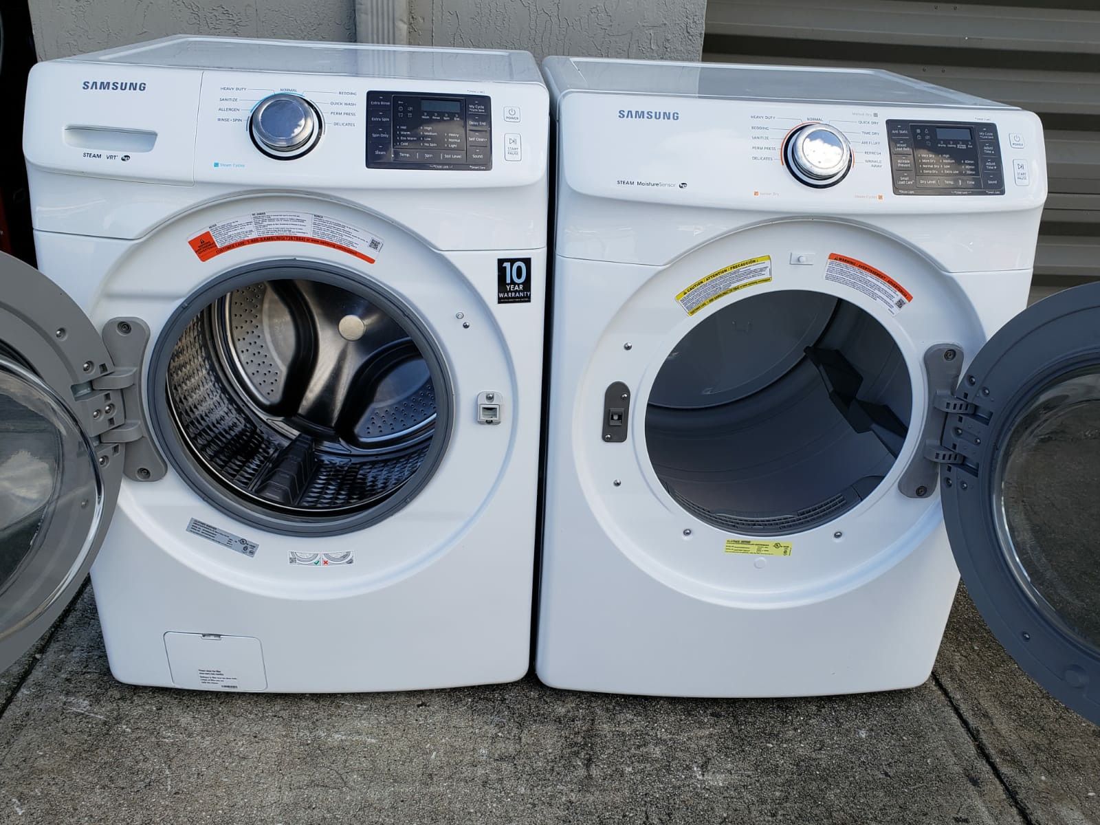 SAMSUNG VRT STEAM WASHER AND DRYER SET for Sale in Miami, FL OfferUp