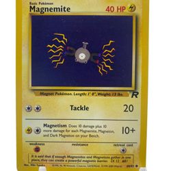 2000 Pokémon Rocket Magnemite