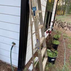 werner aluminum 6ft ladder 250 Lbs