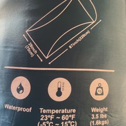 RISEPRO. Sleeping Bag 