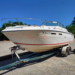 24' She ray cabin Cutty Boat