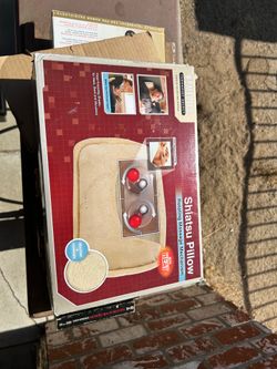 HoMedics Therapist Select Shiatsu Pillow Rotating Massage Mechanism with Heat