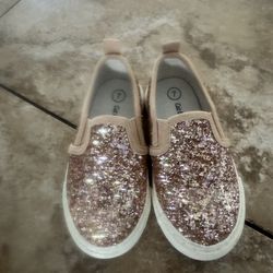 Cat and Jack girls sparkly shoes size 7