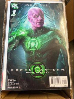 Green Lantern Movie Prequel Abin Sur Comic Book