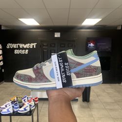 Nike Sb Dunk Low Crenshaw Size 10.5 Available In Store!