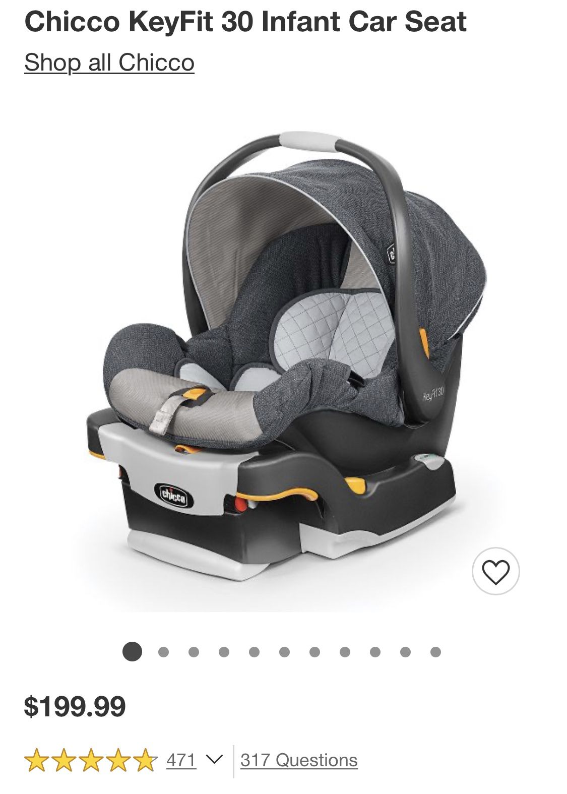 Car Seat and Two Bases