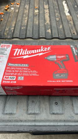 Brushless Milwaukee Wrench