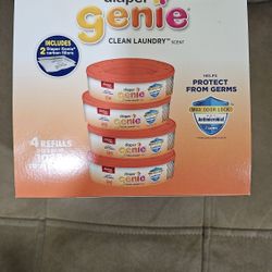 Two Diaper Genie Refill Bags