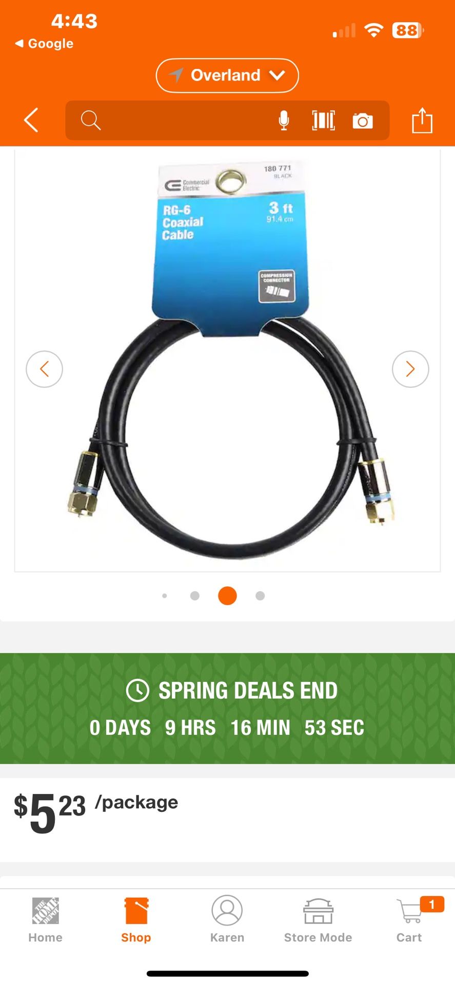 Coaxial Cable