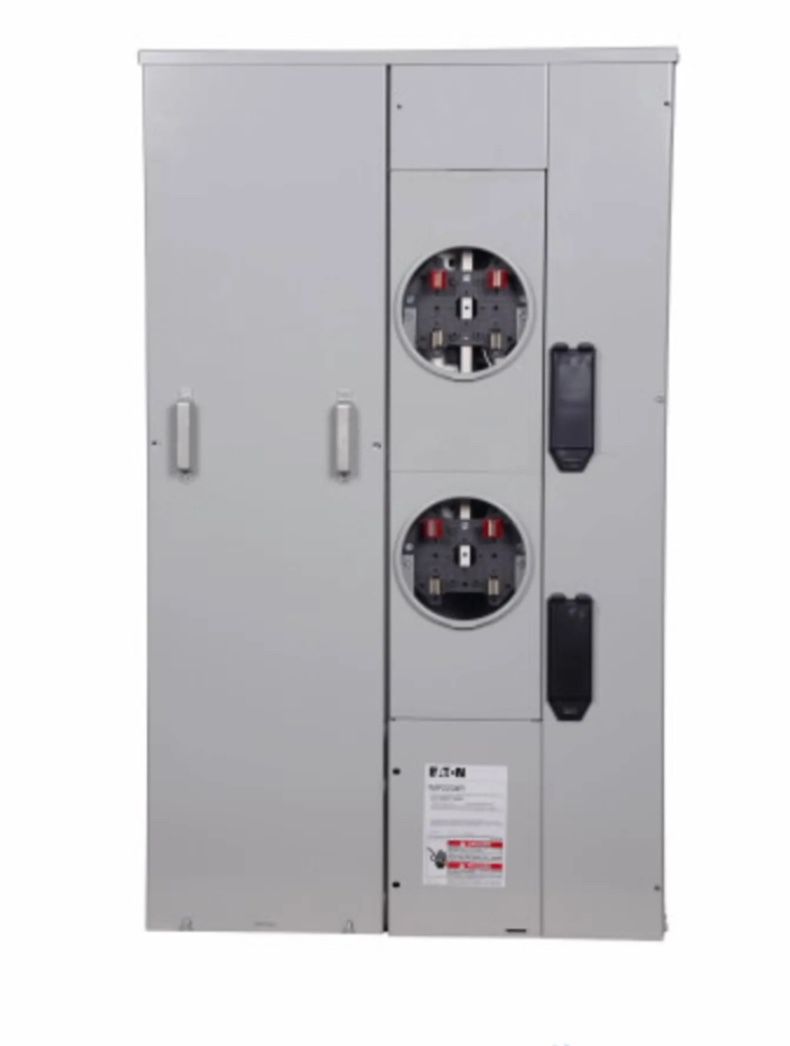 400A Two Meter Main Electrical Panel 2 X 200 Amp