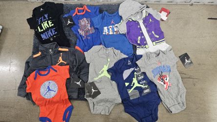 JORDAN BABY CLOTHES BUNDLES
