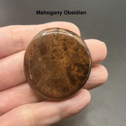 Mahogany Obsidian Genuine Polished Stone 23g