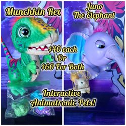 Toy Pets Dino Juno The Elephant Girls Kid Home Decor Christmas Party Yard Sale Halloween Z