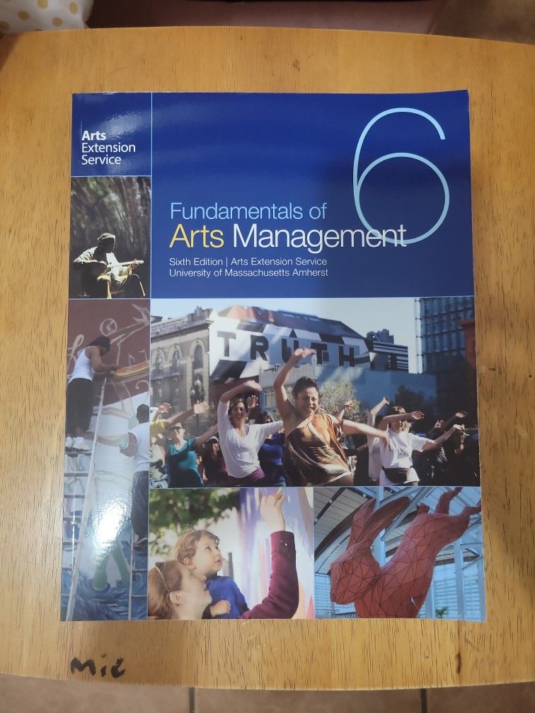Fundamentals of Arts Management BOOK