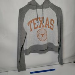 Gray Texas Longhorns Pullover Hoodie Size SMALL AUTHENTIC ATHLETICWEAR