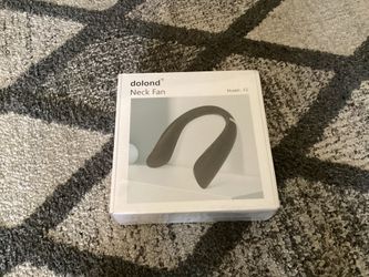 Dolan Neck Fan Portable Rechargeable Hands Free Bladeless Mini Fan Traveling Office Camping Outdoor - Ventilator Para El Cuello