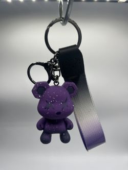 Bearbrick keychain（Purple）