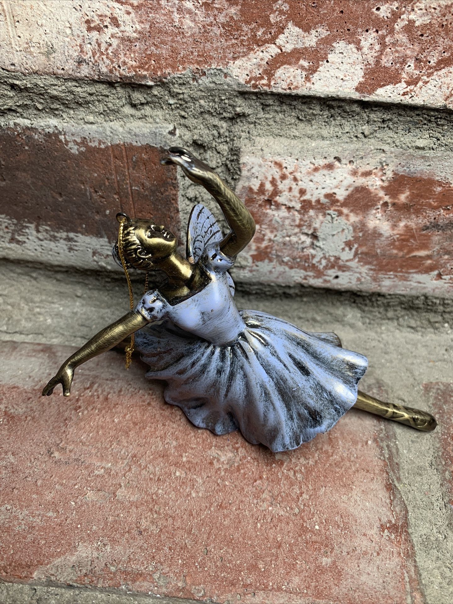 Ballerina Fairy Ornament Rare Vintage 