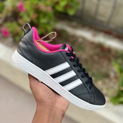 Adidas Neo Vs Advantage “Black” Pink White