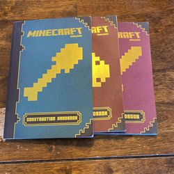 3 Minecraft handbooks