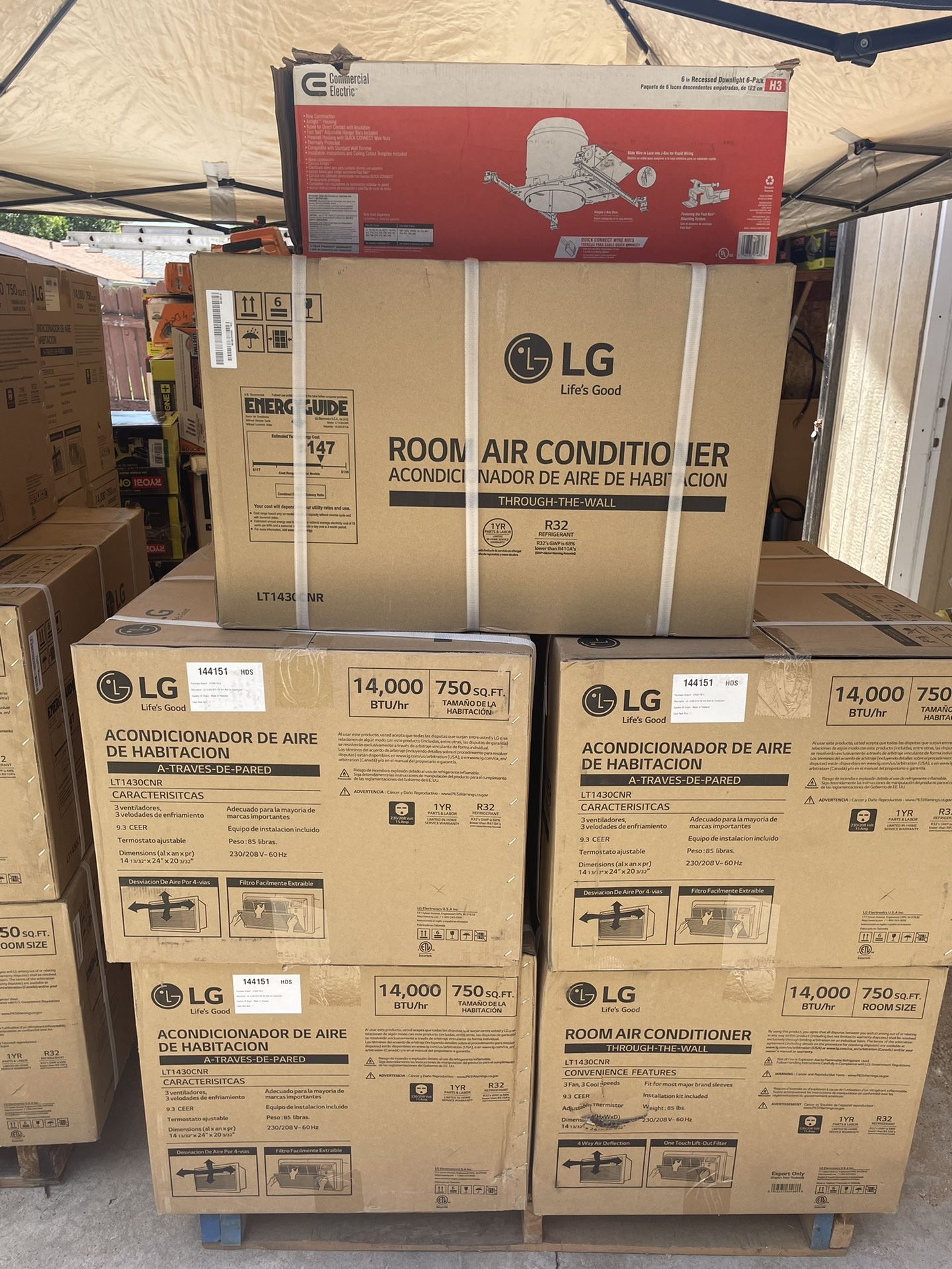 Pallet Of Air Conditioners