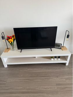 IKEA LACK TV Bench (63”) – White – Excellent Condition
