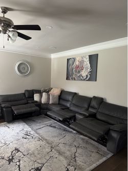 Gray Sectional Sofa Couch