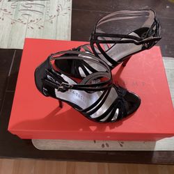 Black Sandal Heel 