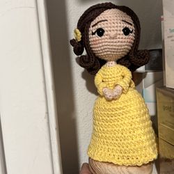 Crochet Belle doll