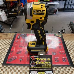 DEWALT ATOMIC 20V MAX Cordless Brushless Compact 1/4 in. Impact Driver (Tool Only)