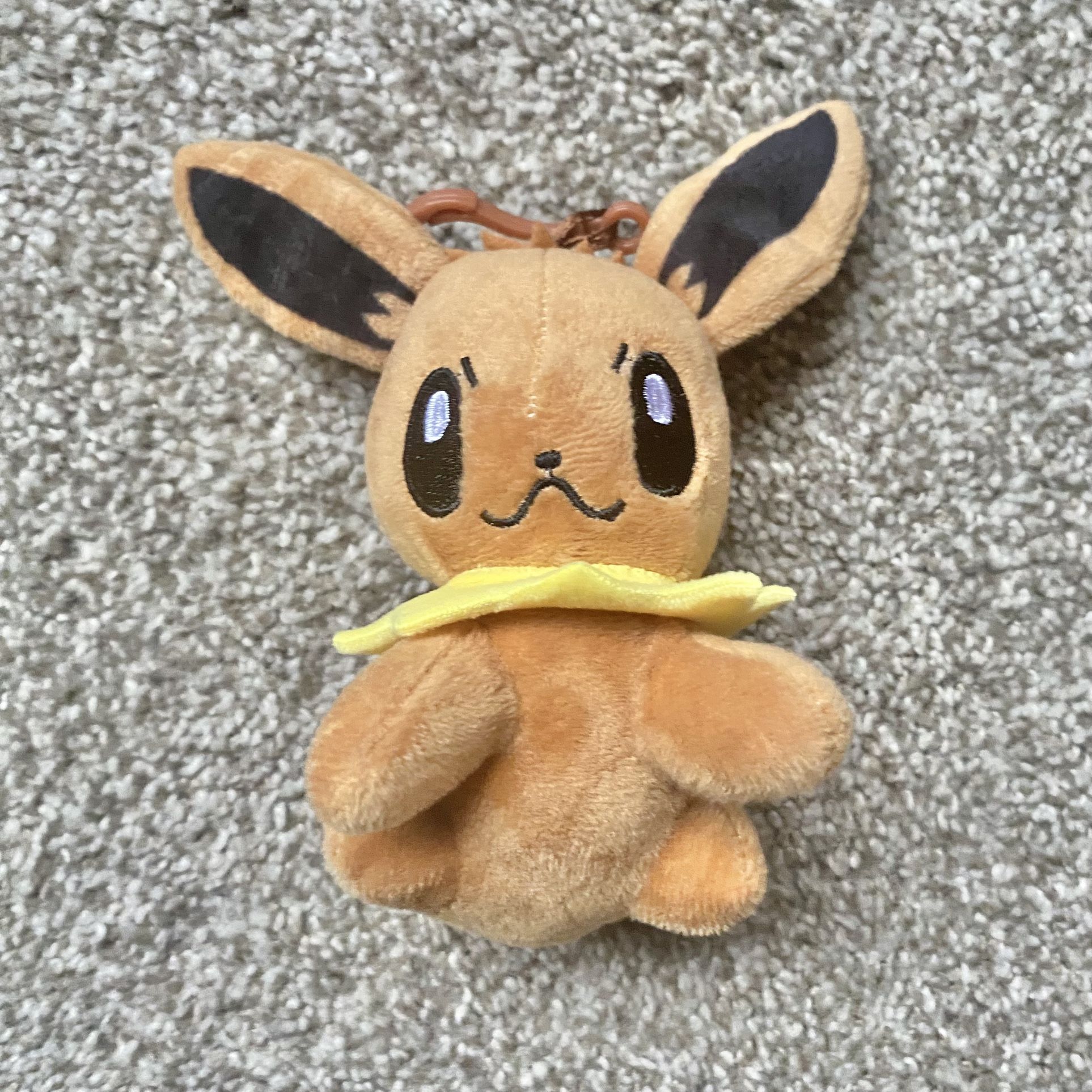 Small Eevee Keychain Soft Plush