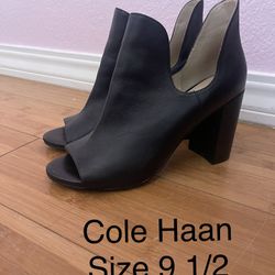 Cole Haan Black Booties