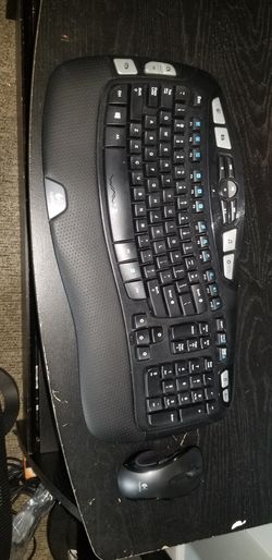 Wireless keyboard and mouse