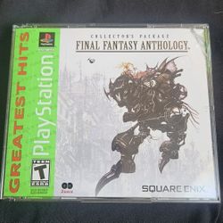 Final Fantasy Anthology For The Playstation 1