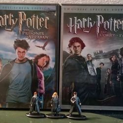 Harry Potter movies + figurines