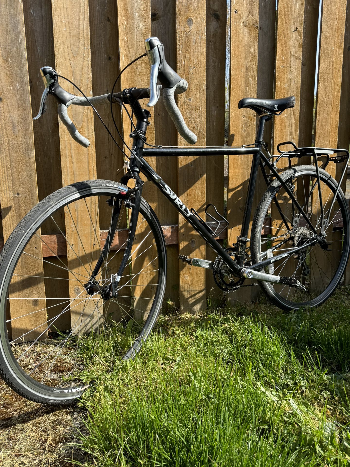 Surly Cross-Check Road Bike, Black, 52cm Frame