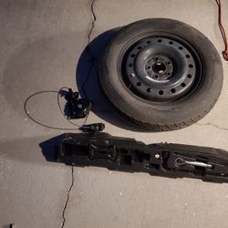 2020 Mdx Spare Tire With Jack And Cable Hoist