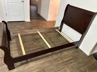 Twin Size Sleigh Bed Frame