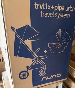 New! Nuna Baby trvl™ lx + pipa™ urbn travel system Stroller