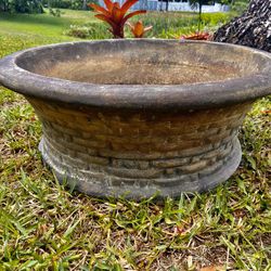 Large Ceramic Pot 24”wide 9”high