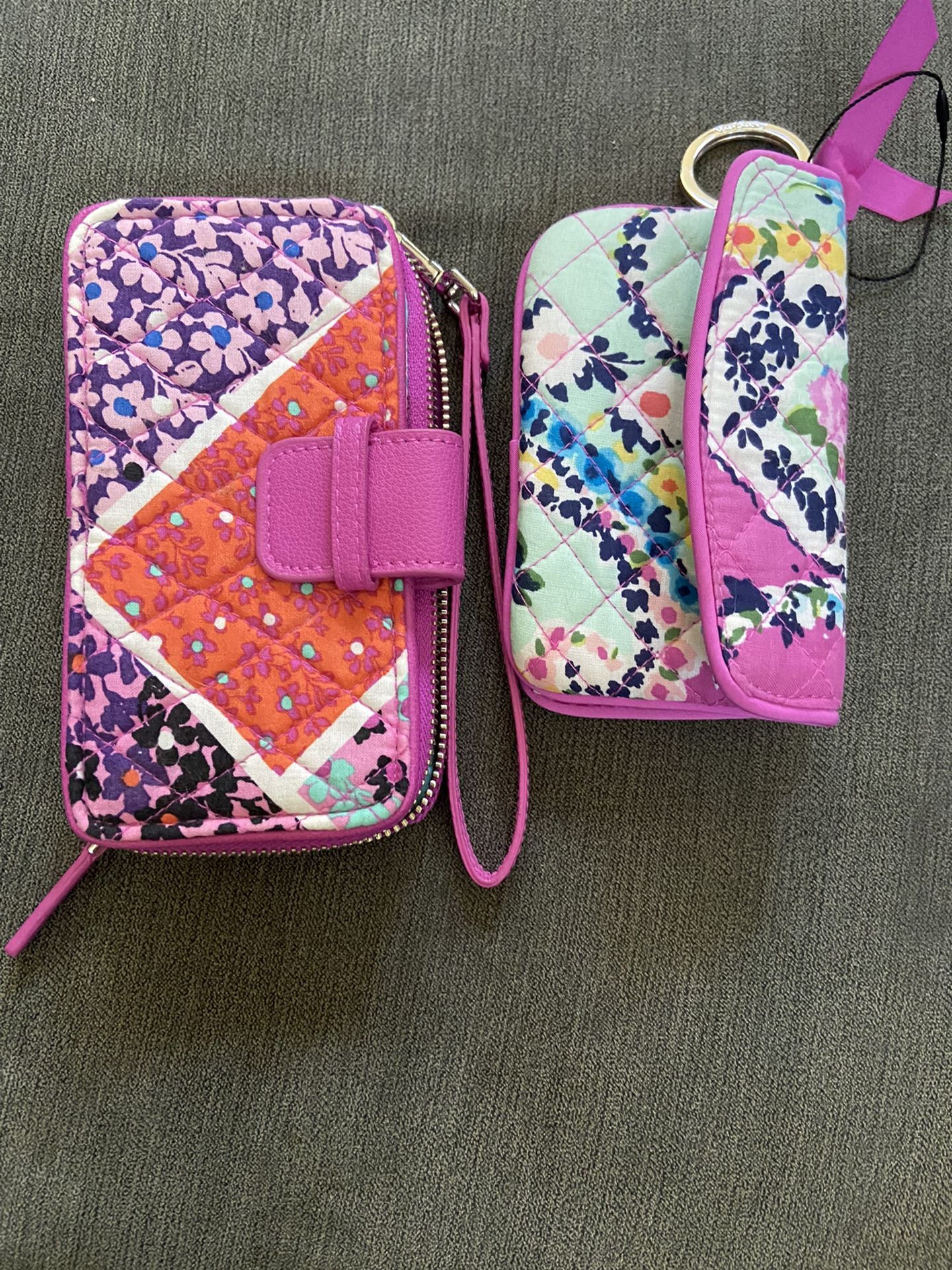 Vera Bradley Wallet And Small Wallet Clutch 