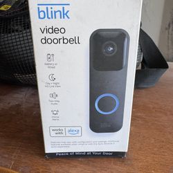 Blink Video Doorbell Camera