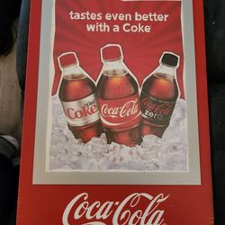 2010 Vintage Diner Coca-Cola Sign