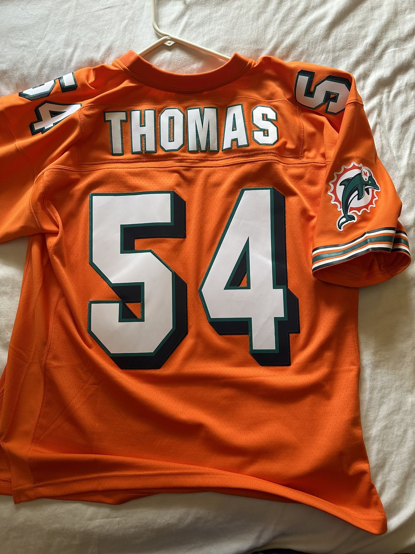 Zach Thomas Jersey - Orange - Miami Dolphins
