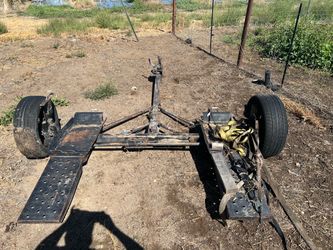 Steel Tow Dolly Frame with Wheels
