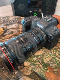 Canon r6 with mark 2 ef 16-35 mm mark 2 lens