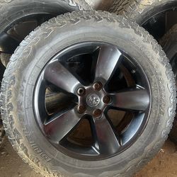 2016 ram 1500 original tires all tires good