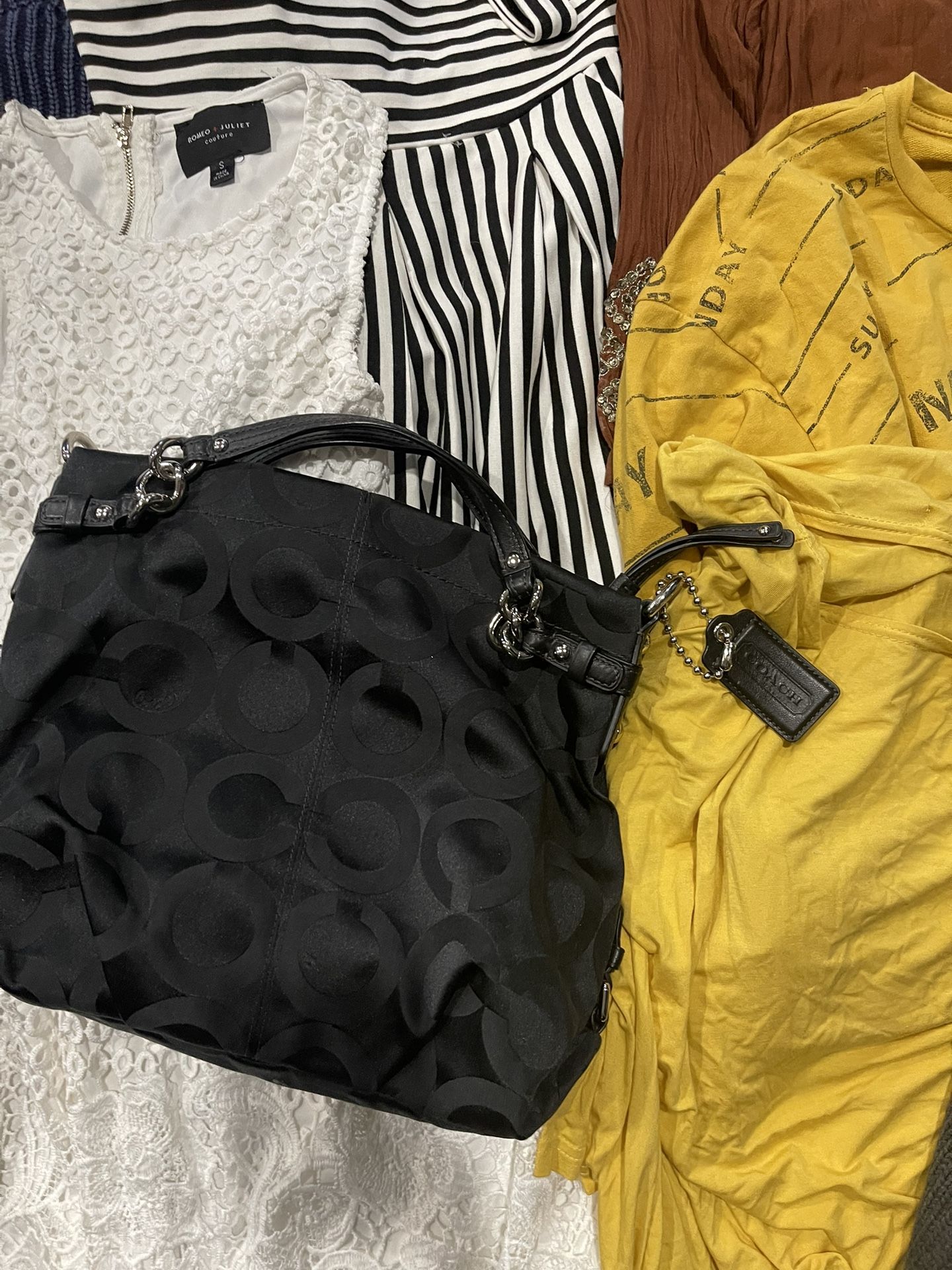 Black Coach Purse